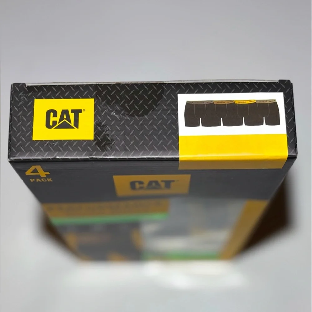 Caterpillar CAT Men’s Performance Boxer Briefs contour pouch underwear 4-pack